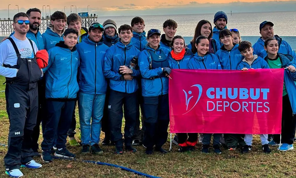 Equipo yachting Chubut
