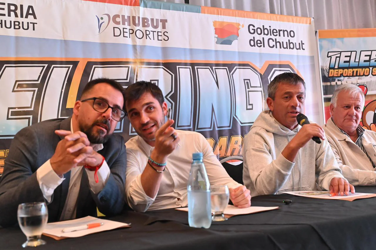 Presentación del Telebingo deportivo en Esquel