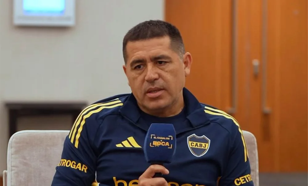 Juan Román Riquelme. Foto Canal de Boca.