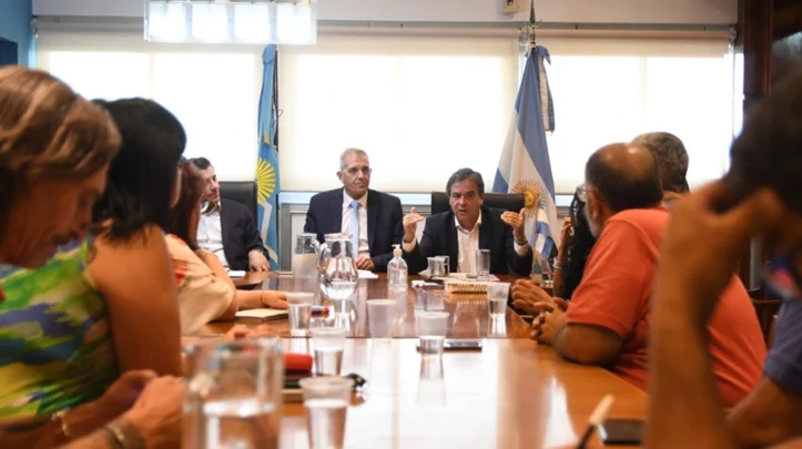Reunión paritaria en educación