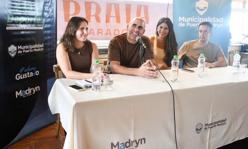 Presentaron la carrera nocturna Madryn Corre