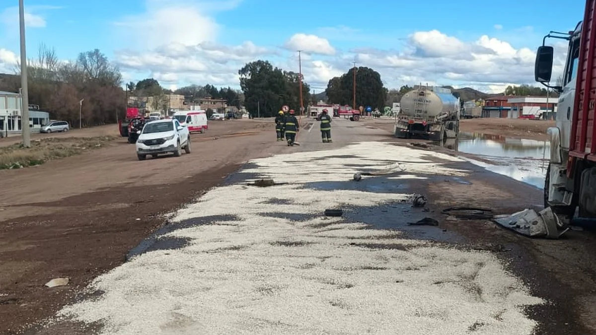 Accident en Sierra Grande