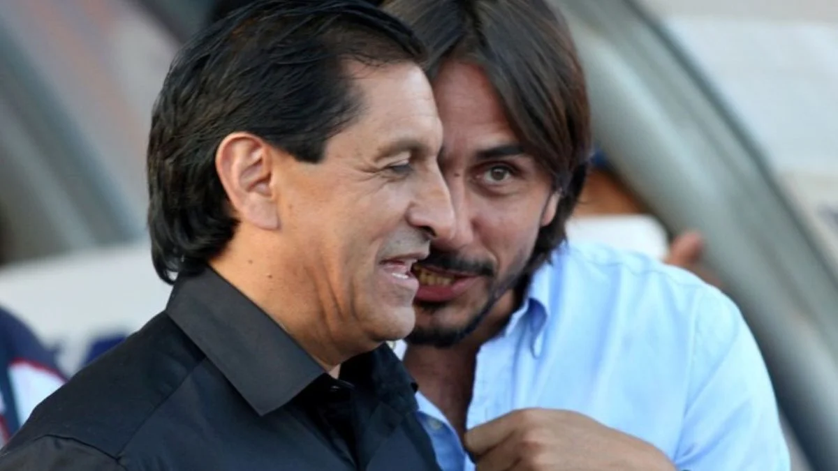 Ramón Díaz y Sebastián Rambert.