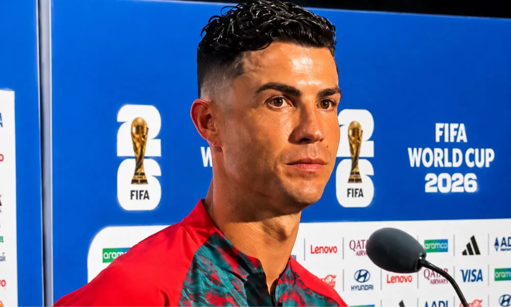 El delantero portugués evitó responder una pregunta vinculada al capitán argentino.