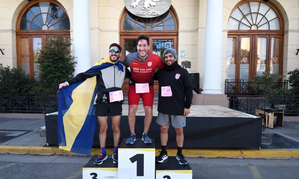 Más de 120 corredores participaron de la primera Corrida de los Clubes en Trelew