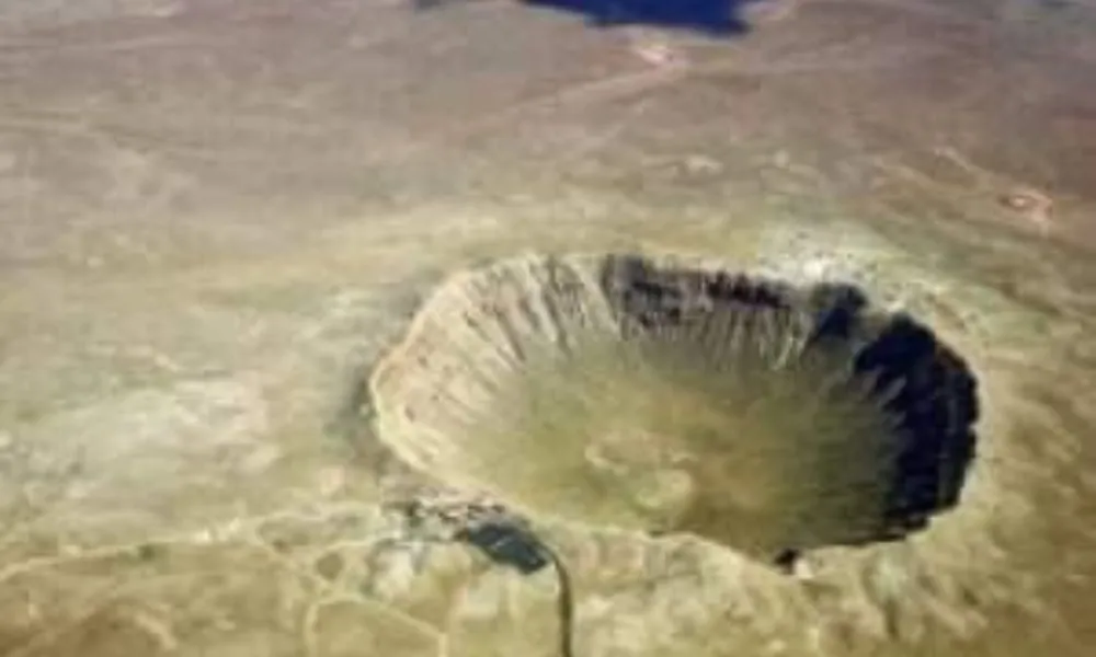 Crater en la Meseta de Chubut