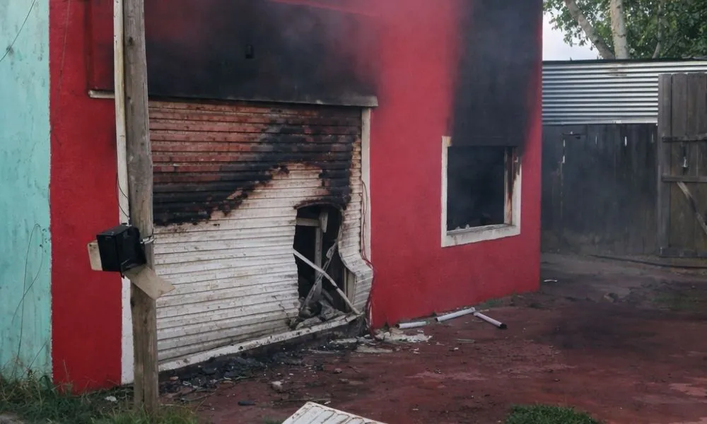 Incendio en Los Hornos