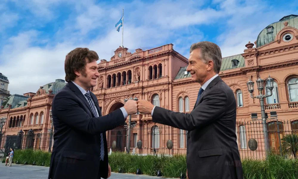 Macri Milei y la Casa Rosada