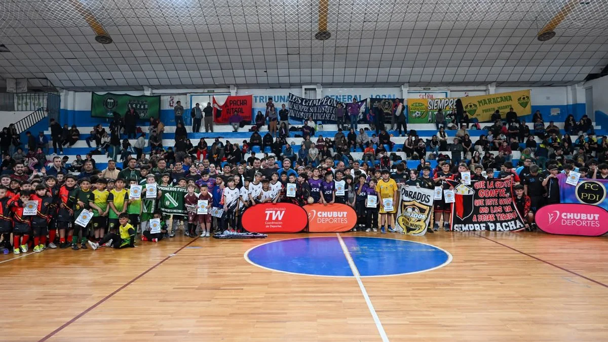 Primer Torneo Provincial de Futsal Infantil en Trelew