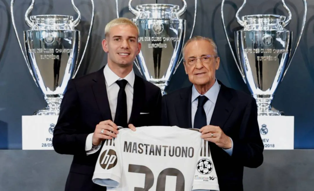 Presentación de Mastantuono