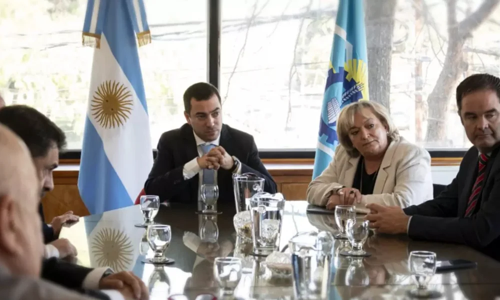 Andrés Giacomone mantuvo reuniones con diferentes sectores de la justicia