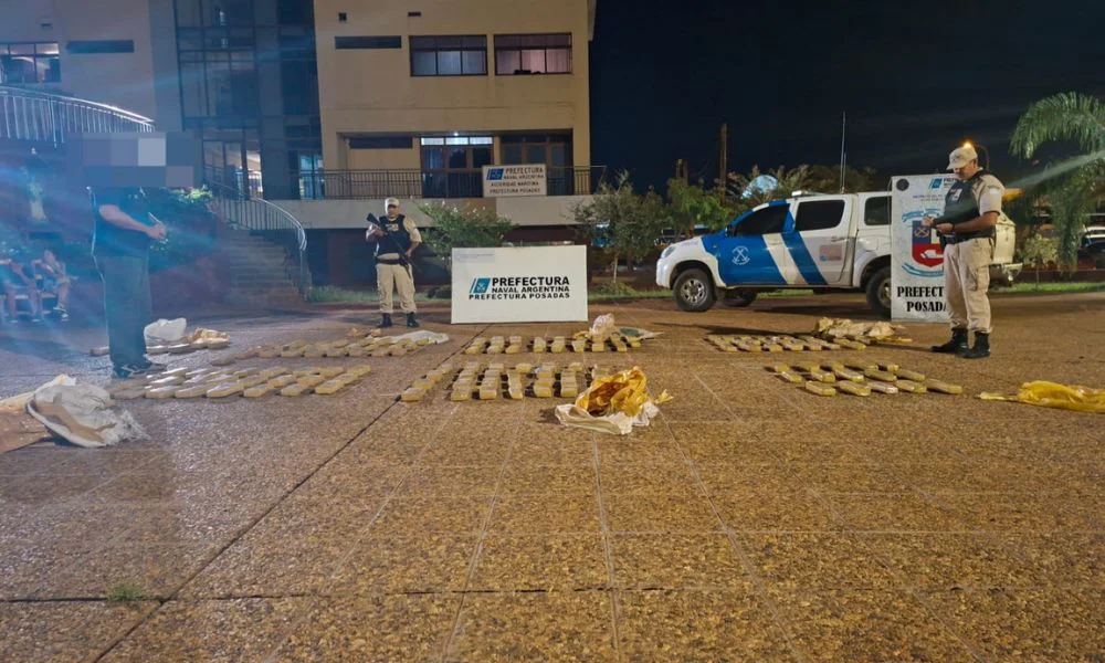 Secuestran más de 260 kilos de droga