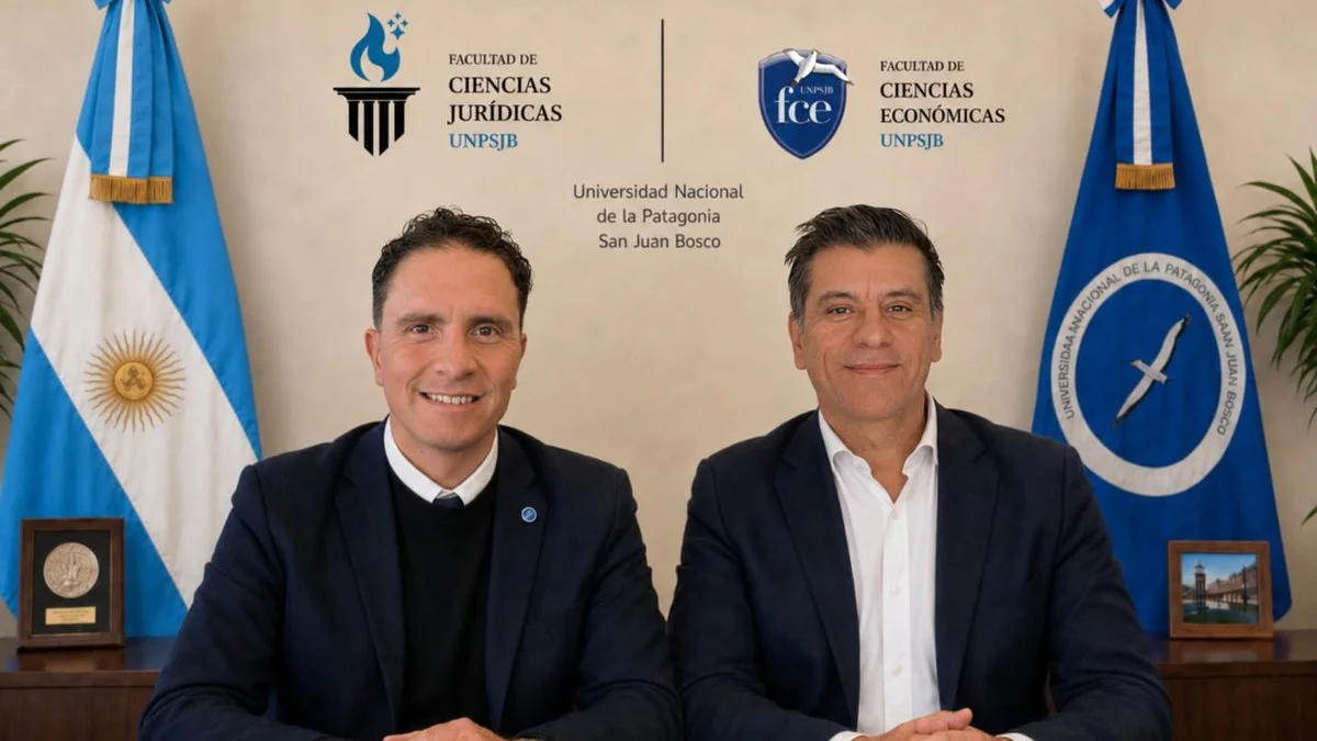 Francisco Schiavone y Facundo Ball, decanos UNPSJB