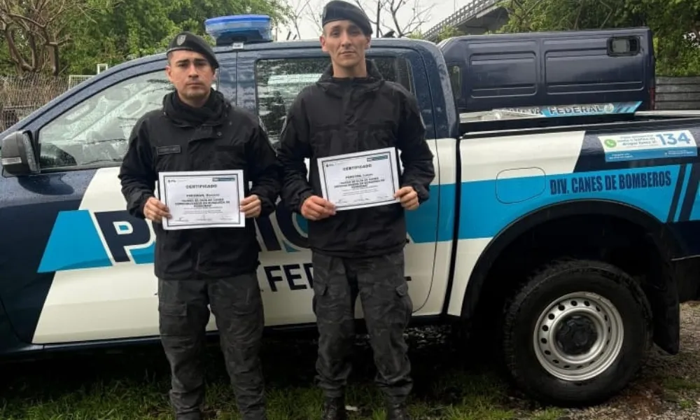 Cabo Freeman Horacio Santiago y del Cabo Lucas Franco Pereyra