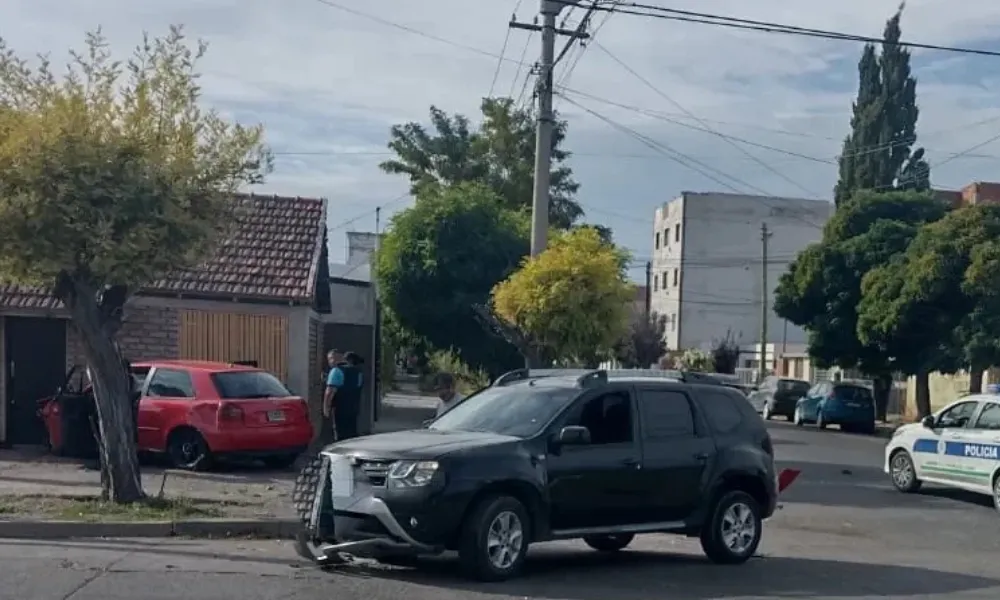 Fuerte choque en Trelew