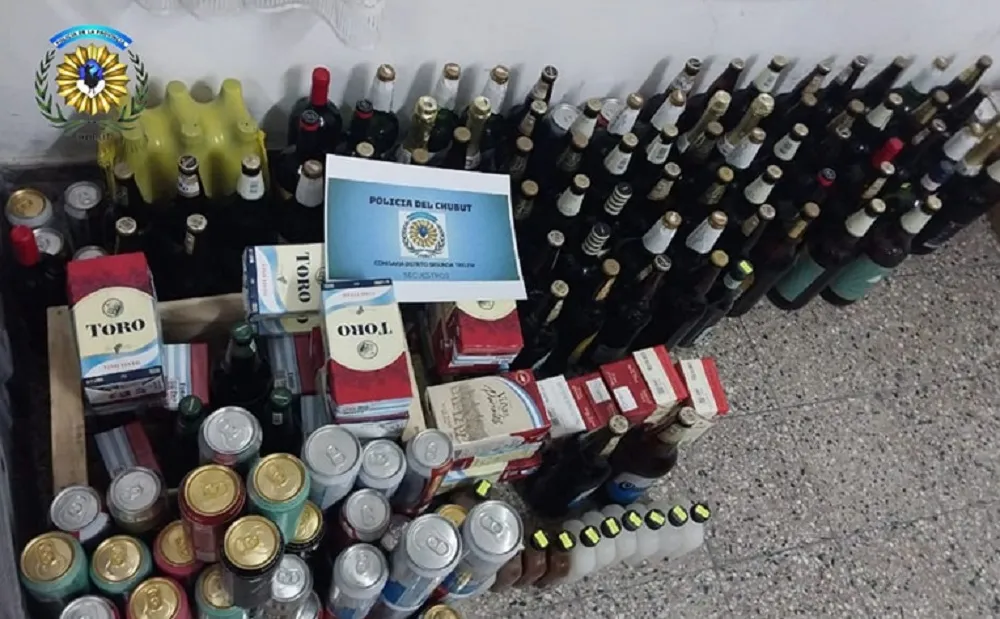 alcohol secuestrado