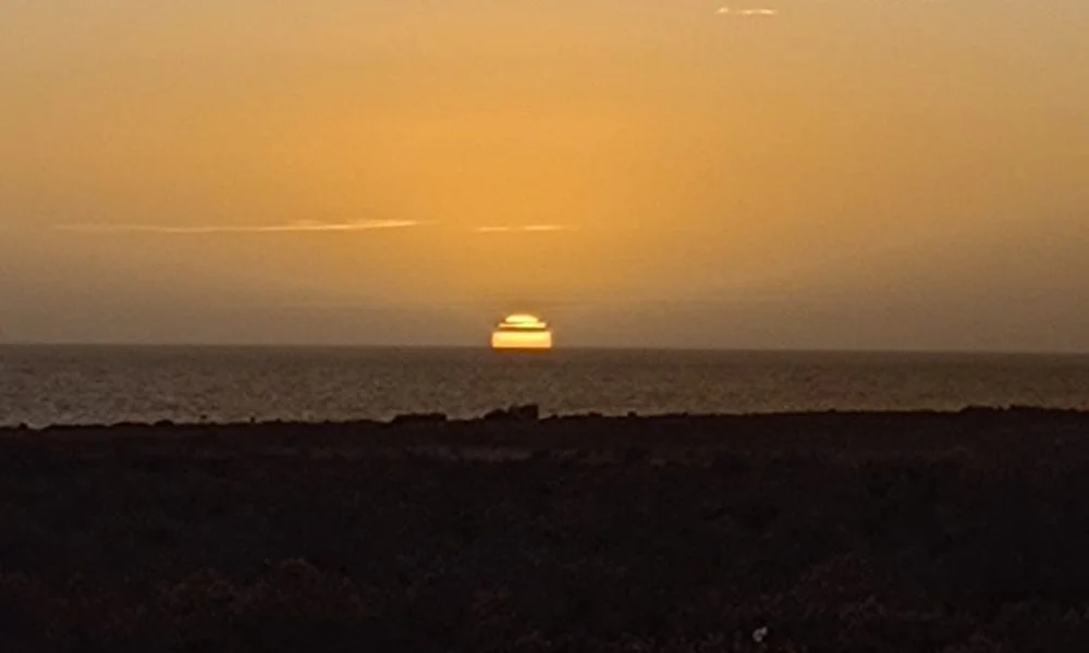 Amanecer en Madryn foto de oyentes de LA17