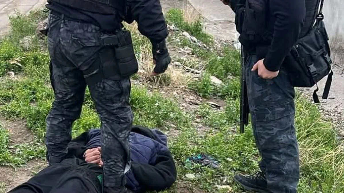 Delincuente detenido en Trelew