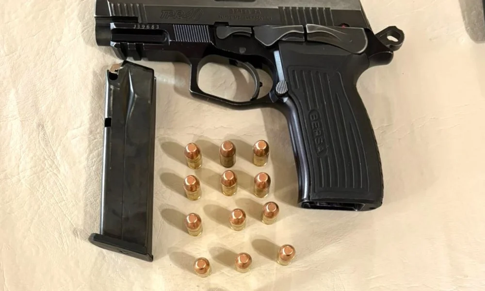 Secuestro de armas y municiones 