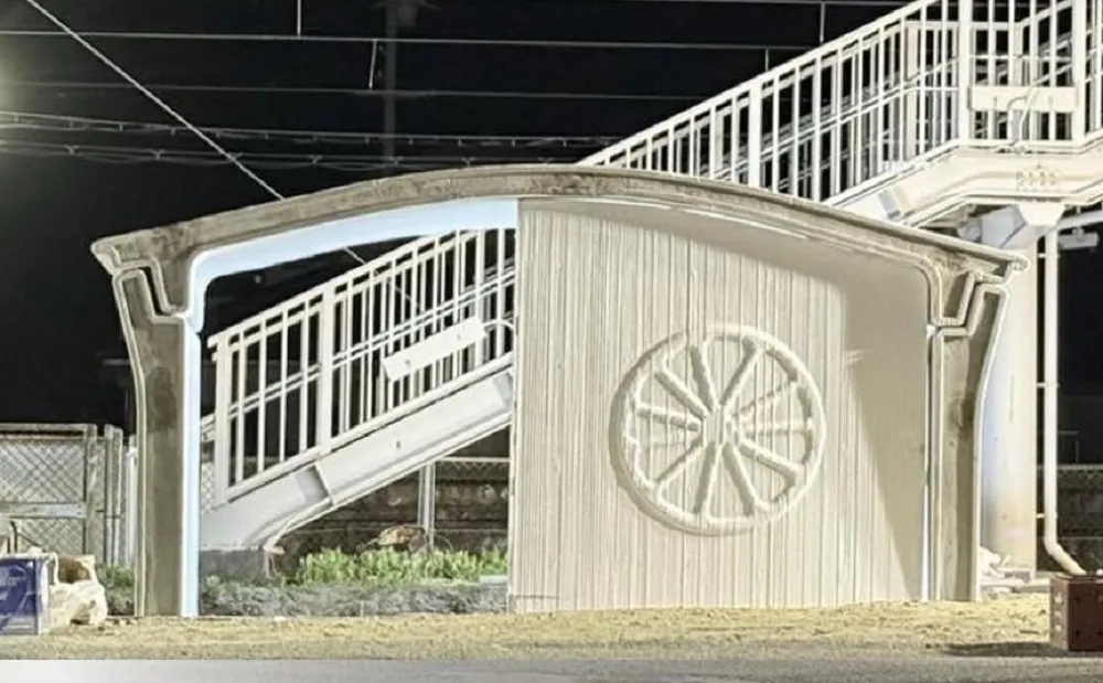 Estación de tren con impresora 3d Foto: El Diario.es