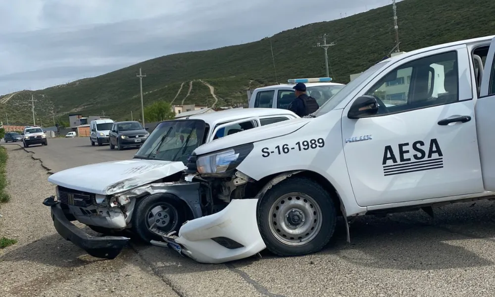Fuerte Choque en Comodoro Rivadavia