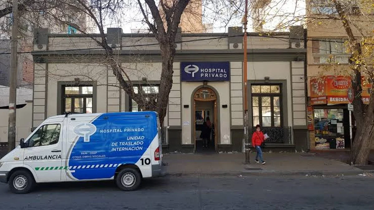 Hospital Privado de Mendoza. Foto Memo