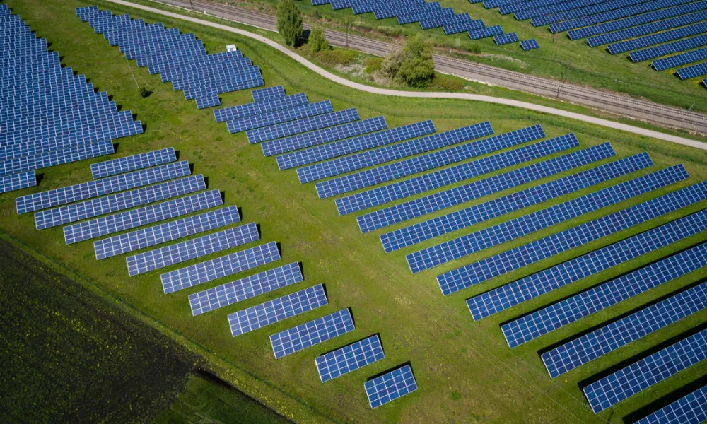 Parque solar solar en Neuquen