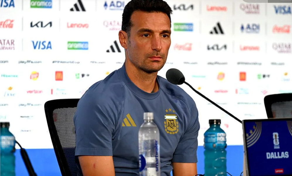 El entrenador reveló el mensaje que transmitió al plantel durante el partido ante Austria.
