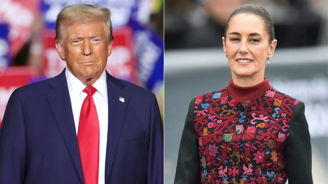 Donald Trump y Claudia Sheinbaum