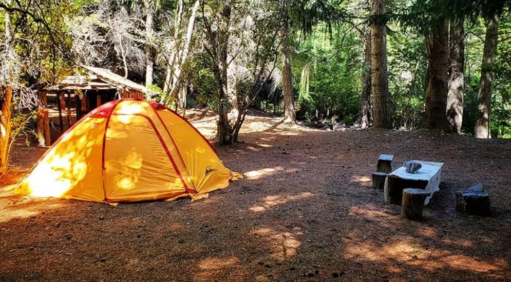 fuego camping