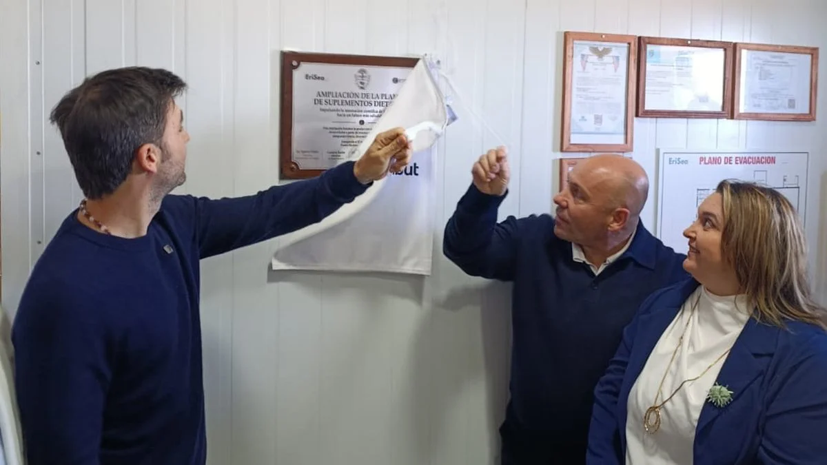 Inauguración de Erisea en Puerto Madryn