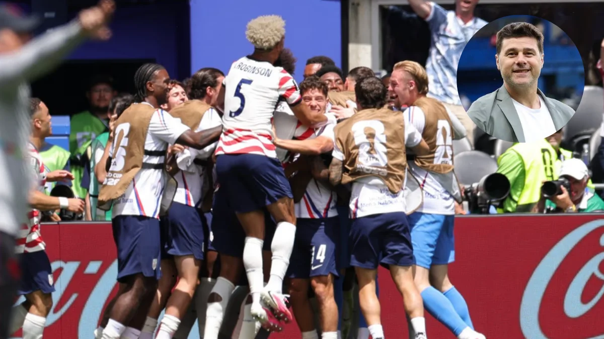 Festejo de Estados Unidos. Foto Agencia NA (U.S. Soccer Men's National Team).-2