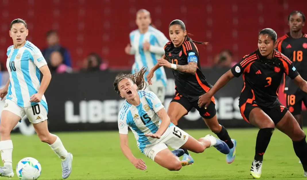 La Selección Argentina femenina cayó por penales ante Colombia