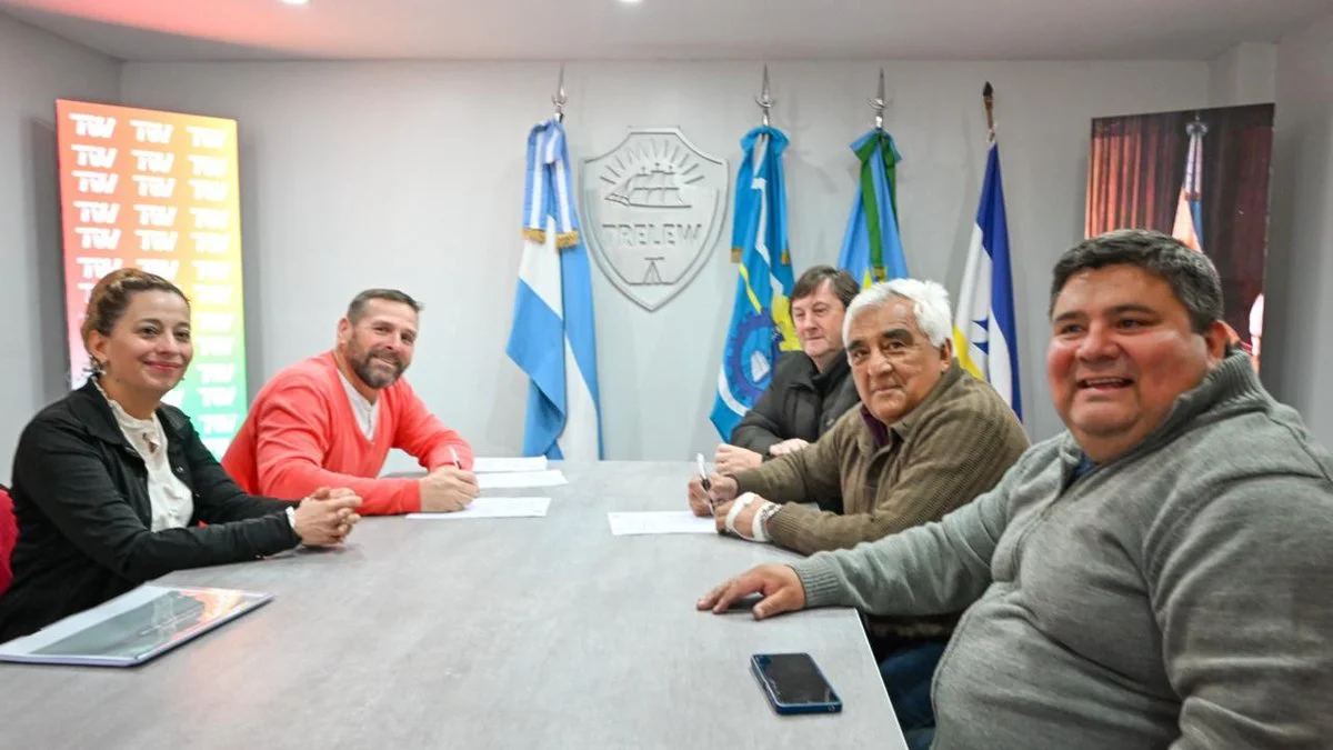 Convenio de capacitación para guincheros en Trelew