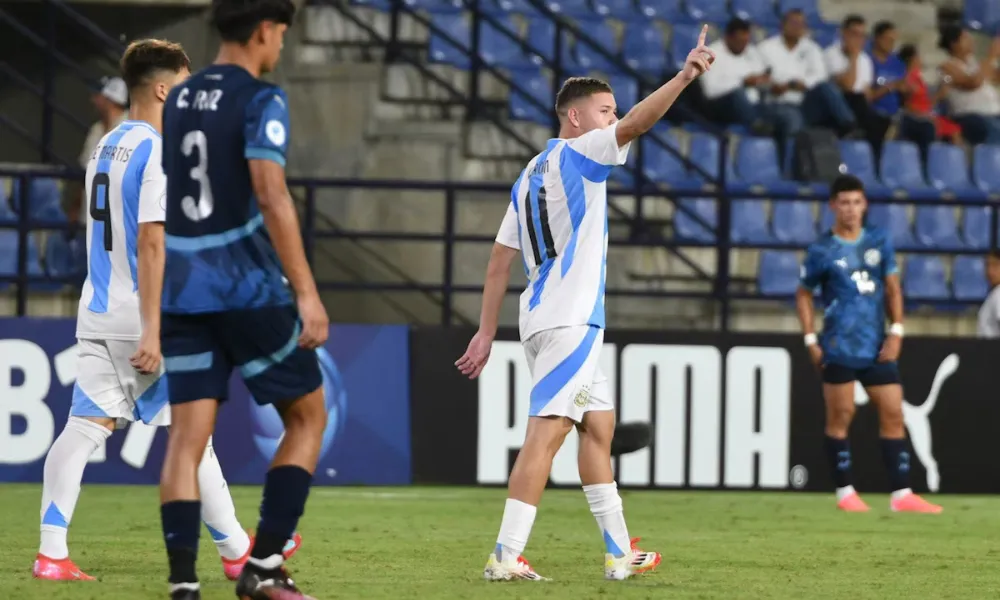 Triunfo de Argentina sobre Paraguay