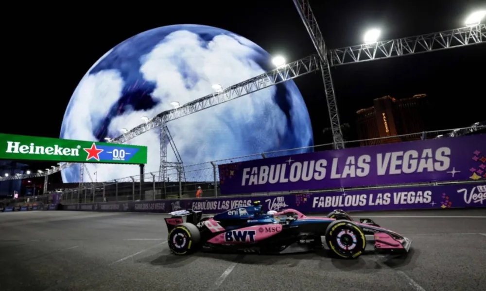 Colapinto en Las Vegas