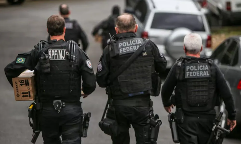 Policía de Brasil. Foto Andre Coelho/Bloo/Andre Coelho/Bloomberg En Línea