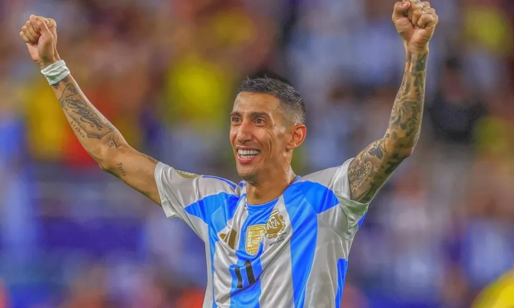 Di María se retiró de la Selección a lo grande