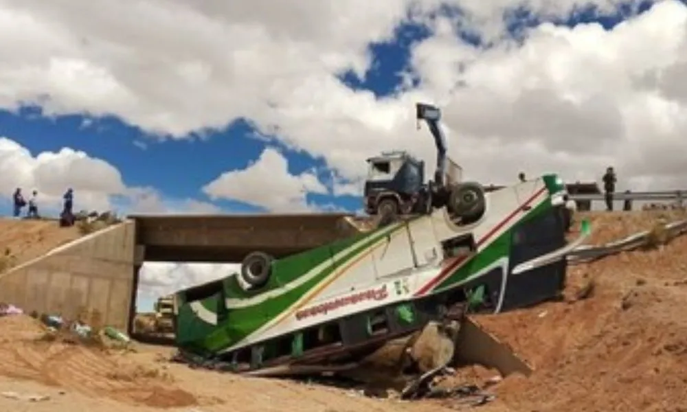 Tragedia micro Bolivia