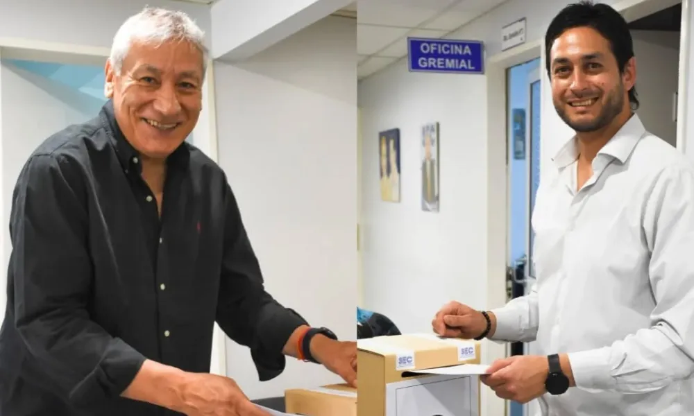 Alfredo Béliz y Damián Perez