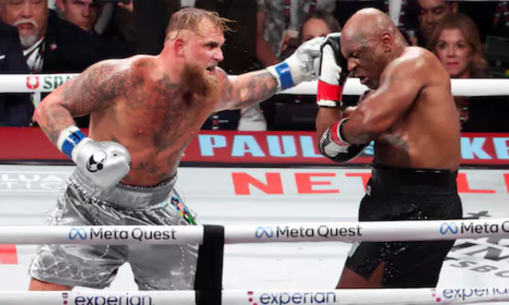 Tayson perdio ante Jake Paul