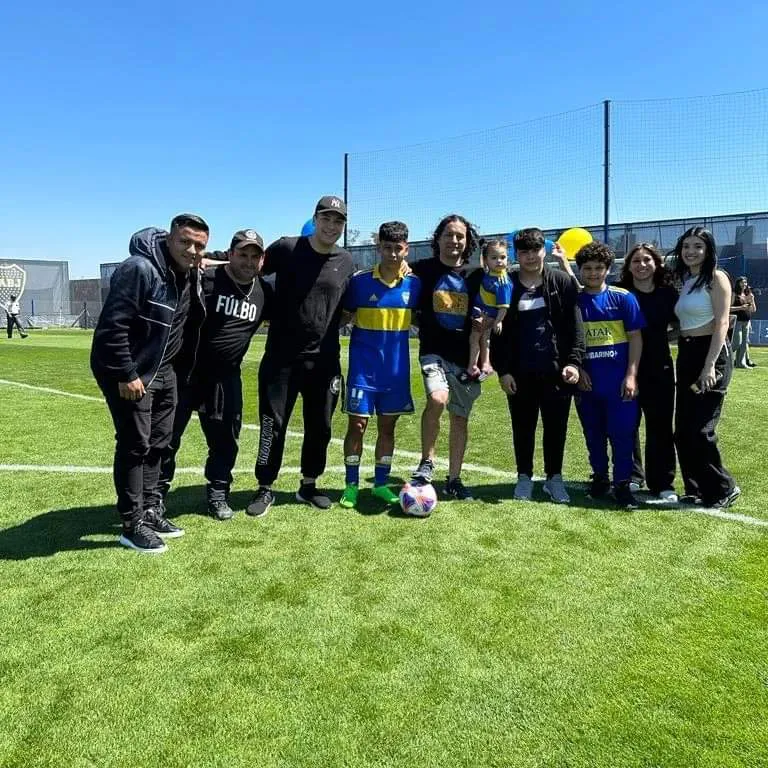 EL MADRYNENSE LUKA ANDRADE CAMPEÓN CON BOCA