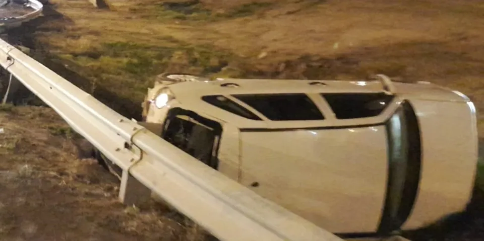 Vuelco en Rada tilly menor