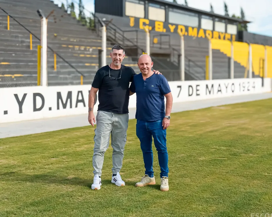 Deportivo Madryn presentó a Cristian Díaz como nuevo entrenador. 2
