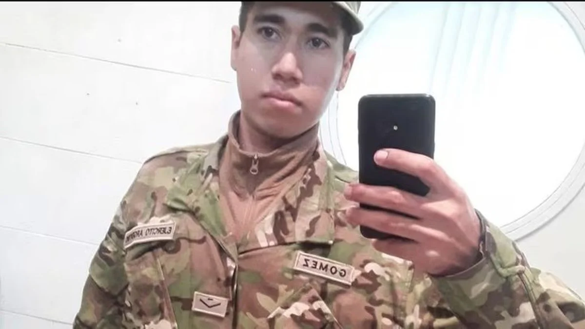 soldado Rodrigo Gómez