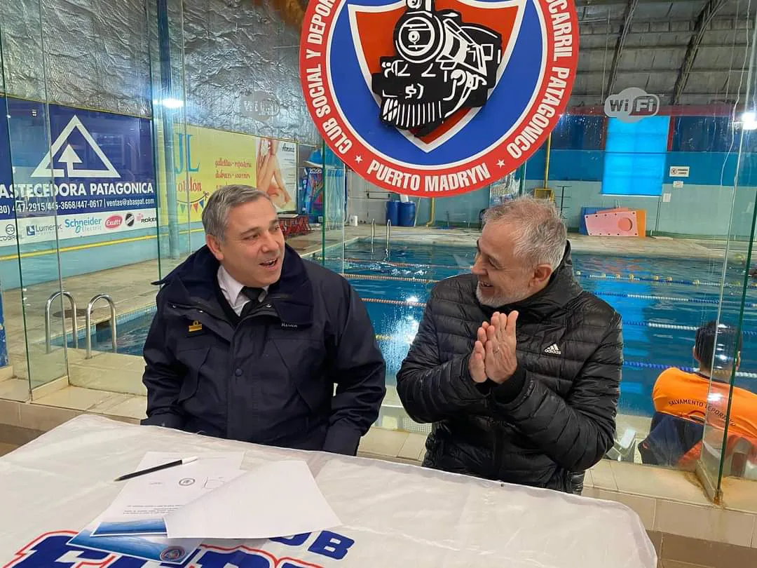 FERRO FIRMÓ UN CONVENIO DE INTENSIÓN CON LA BASE NAVAL DE MADRYN