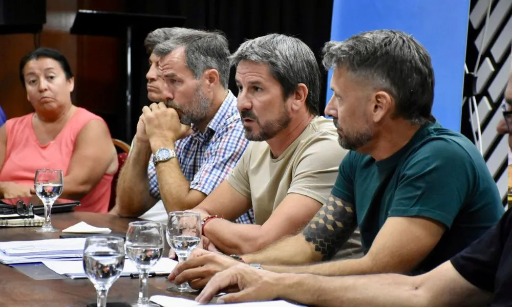 Reunión con la Cámara de Comercio de Trelew