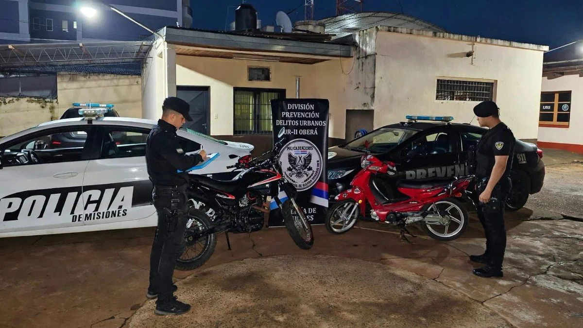 Retienen motos por contraexplosiones y falta de papeles