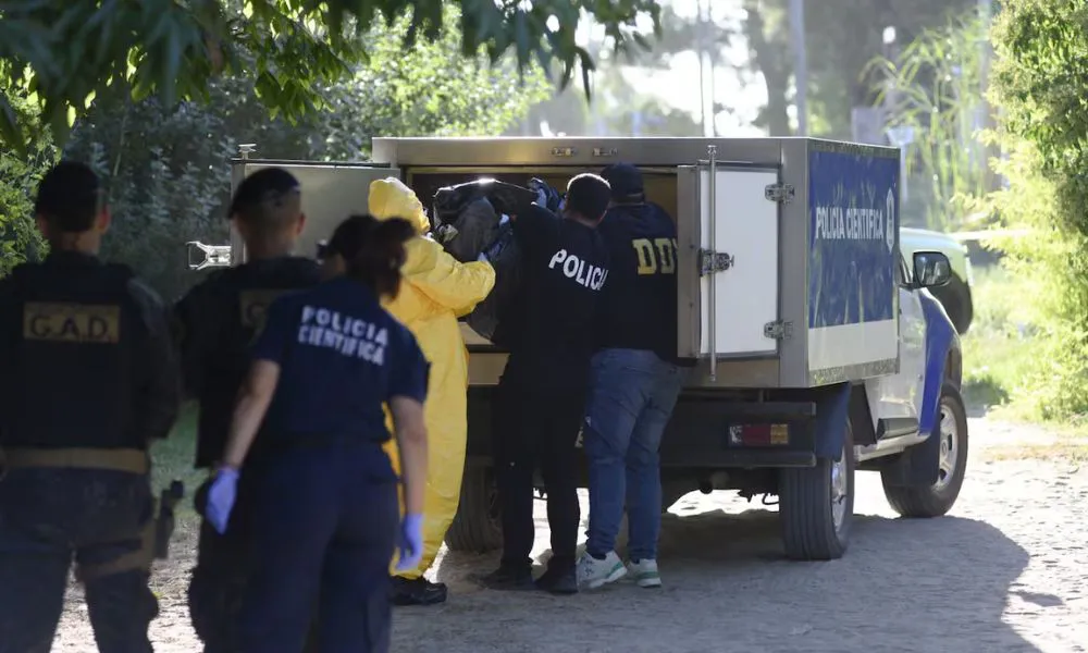 Un hombre fue detenido acusado de matar a su hijo. Foto Marcelo Manera - LA NACION