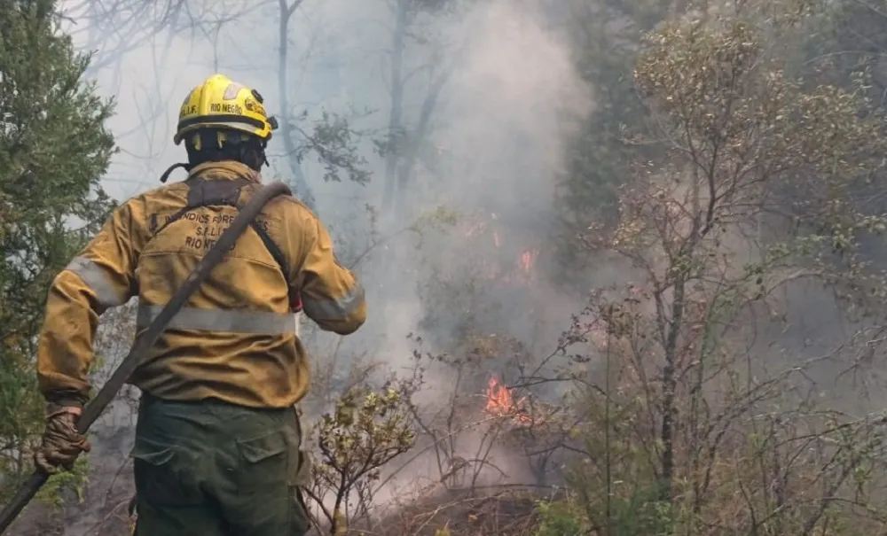 incendio en el Bolso controlado